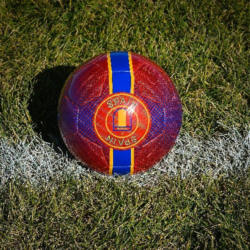 Y18 Spain Soccer Ball-Red - Vizari Sports