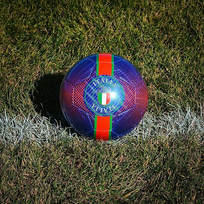 Y18 Italia Soccer Ball-Blue - Vizari Sports