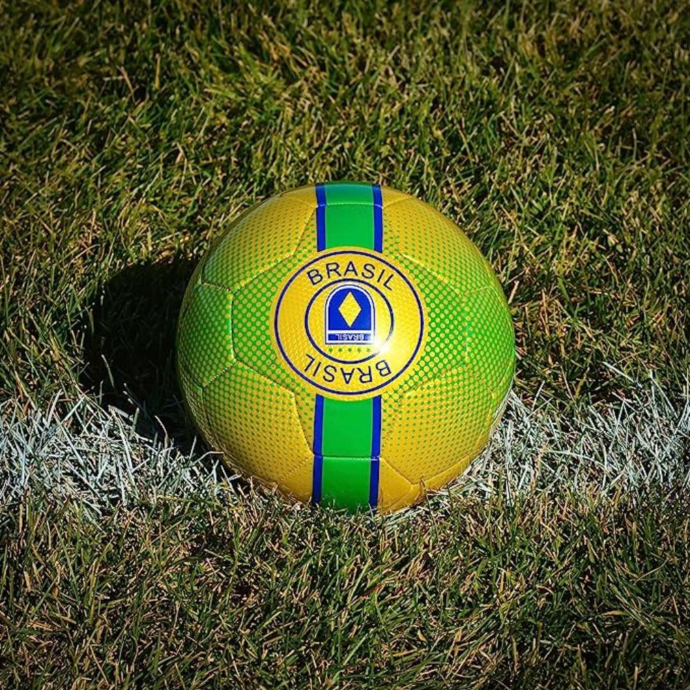 Y18 Brazil Soccer Ball-Yellow