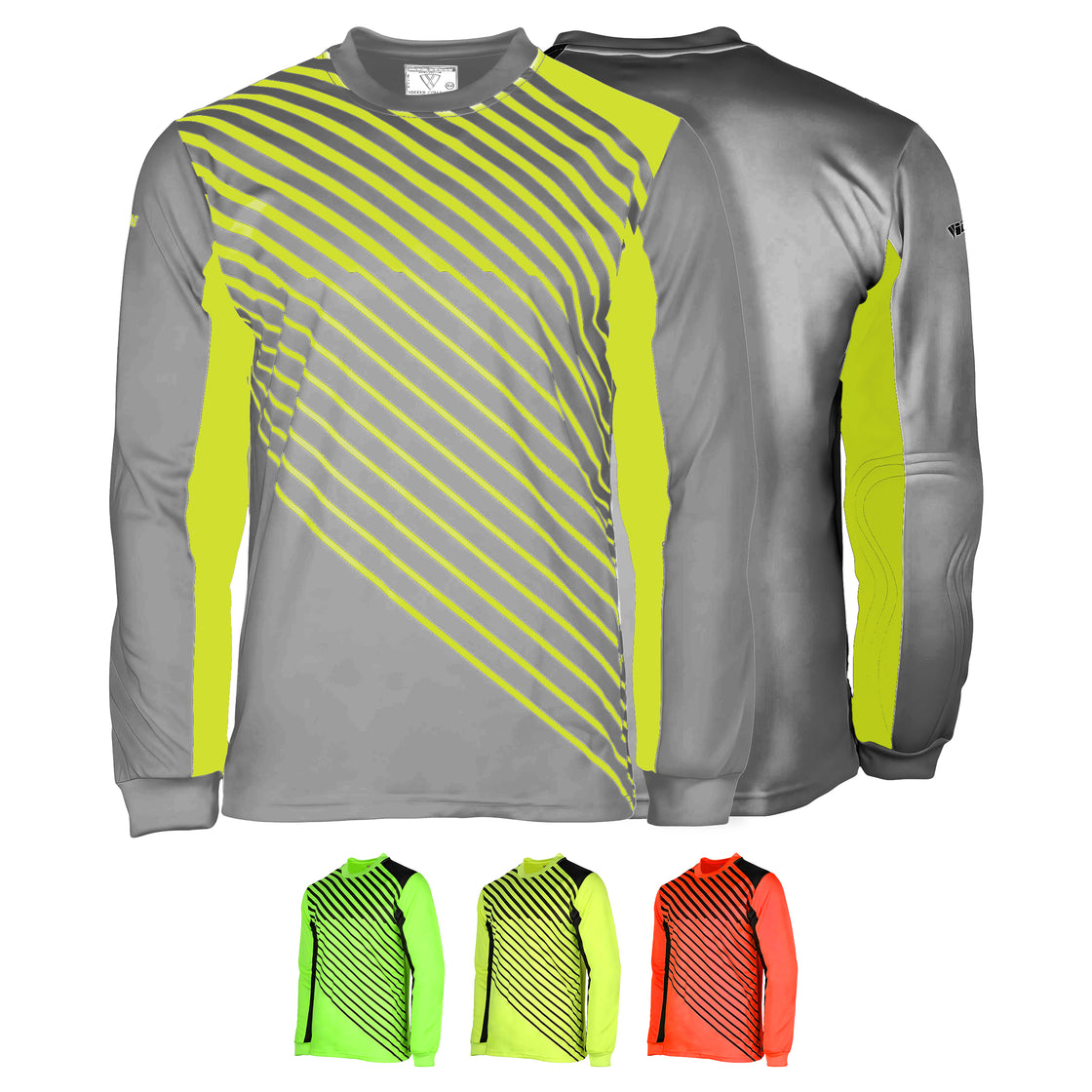 Arroyo Goalkeeper Jersey - Grey/Yellow - Vizari Sports