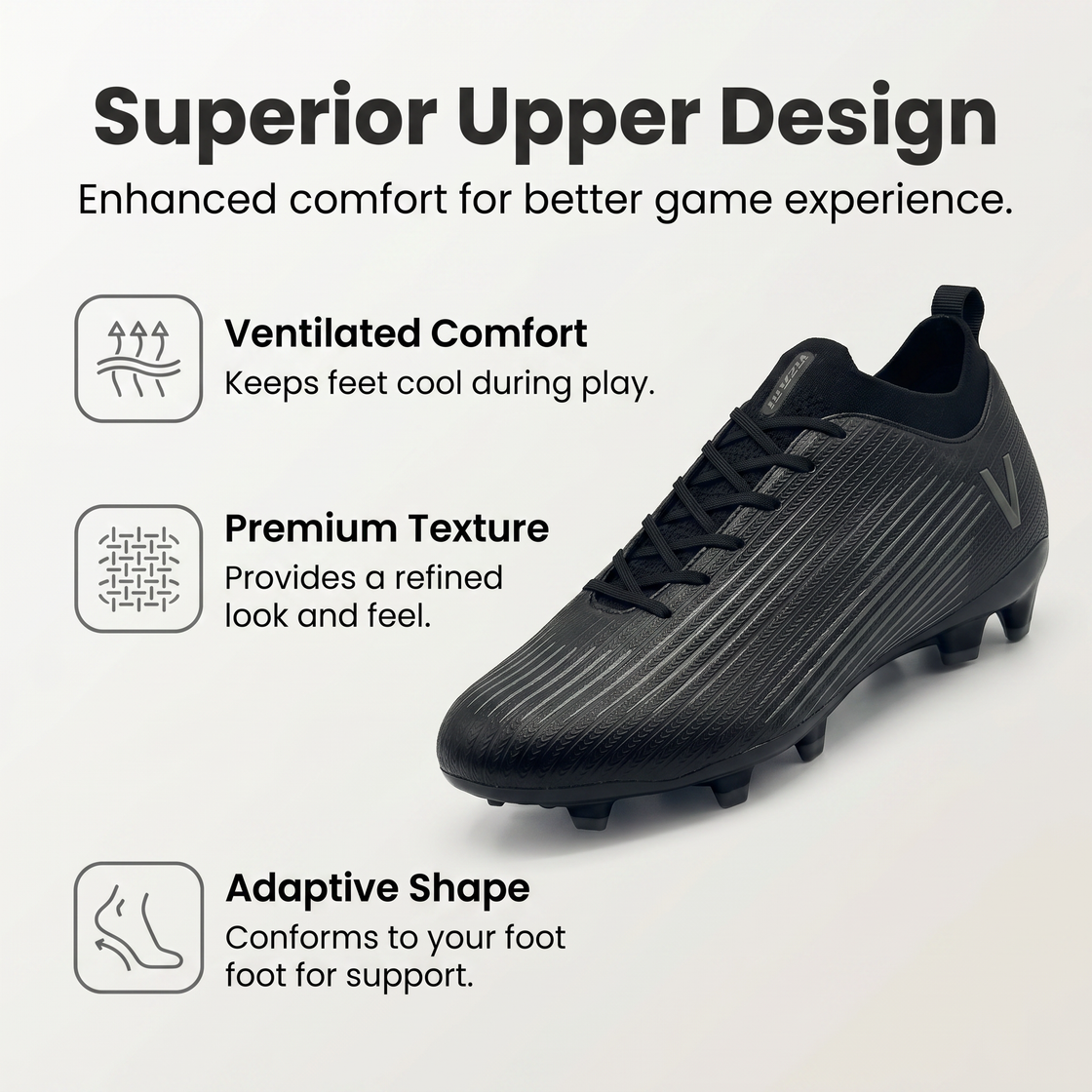 Destino Adult Firm Ground Soccer Cleats