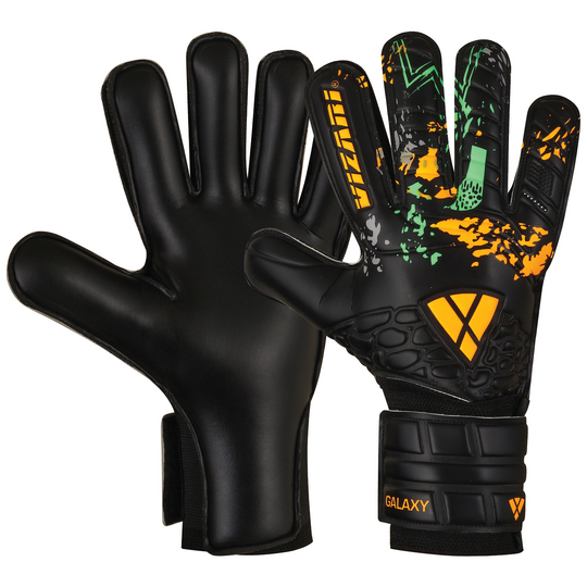 Galaxy F.P. Goalkeeping Glove-Black/Orange - Vizari Sports