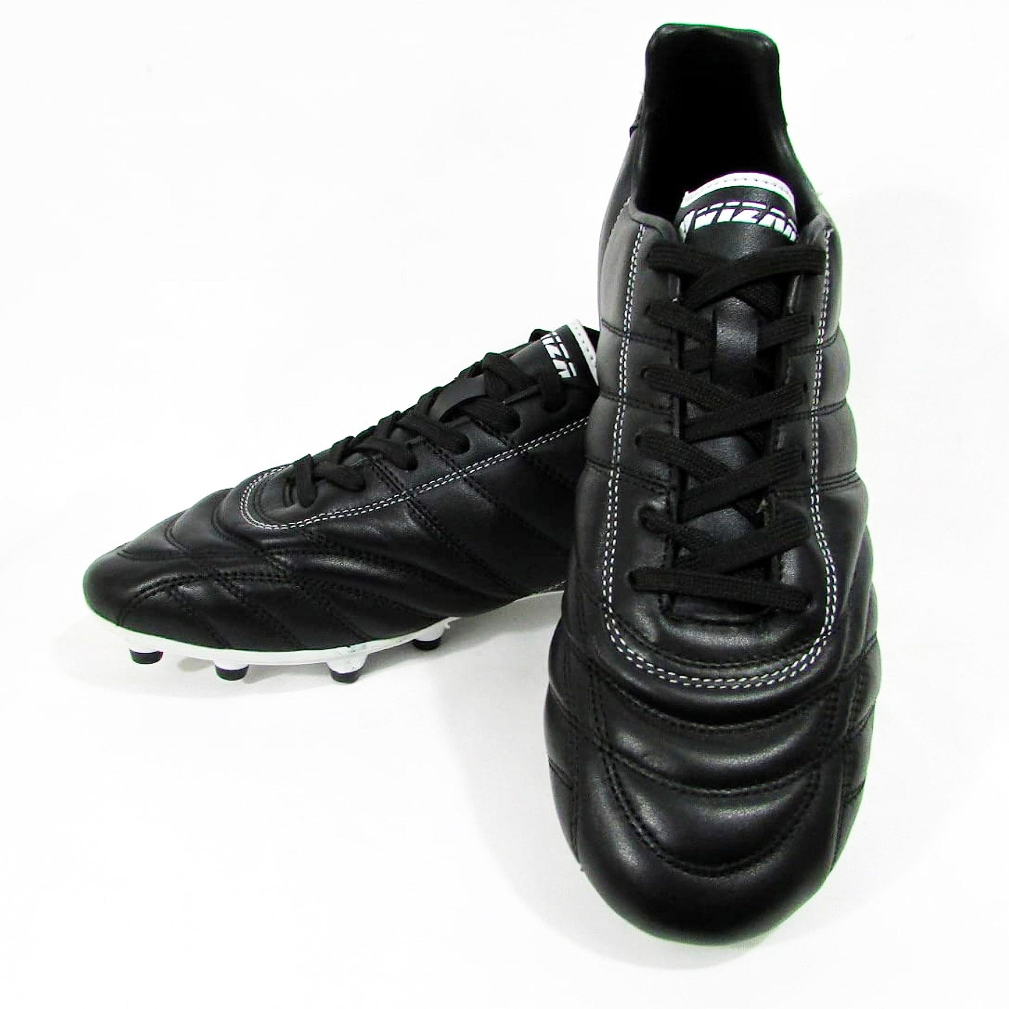 Classico Firm Ground Soccer Shoes - Black/White