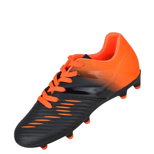 Liga Firm Ground Soccer Shoes -Black/Orange – Vizari Sports