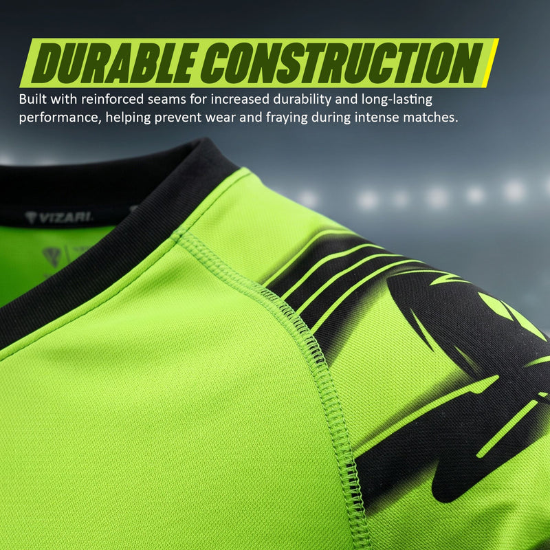 Revolution Soccer Goalkeeper Jersey - Green/BlacK