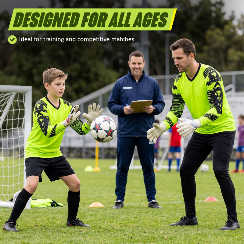 Revolution Soccer Goalkeeper Jersey - Green/BlacK