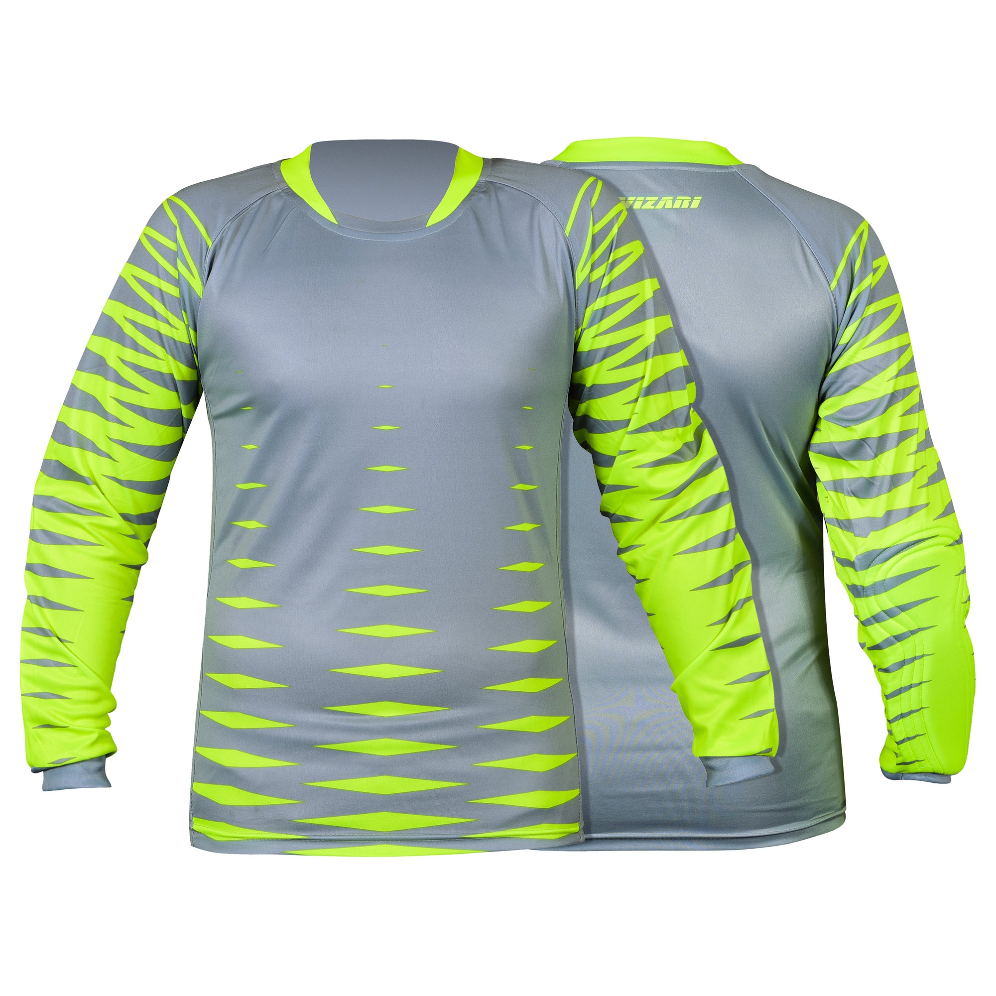 Corsica Goalkeeping Jersey-Grey/Yellow - Vizari Sports