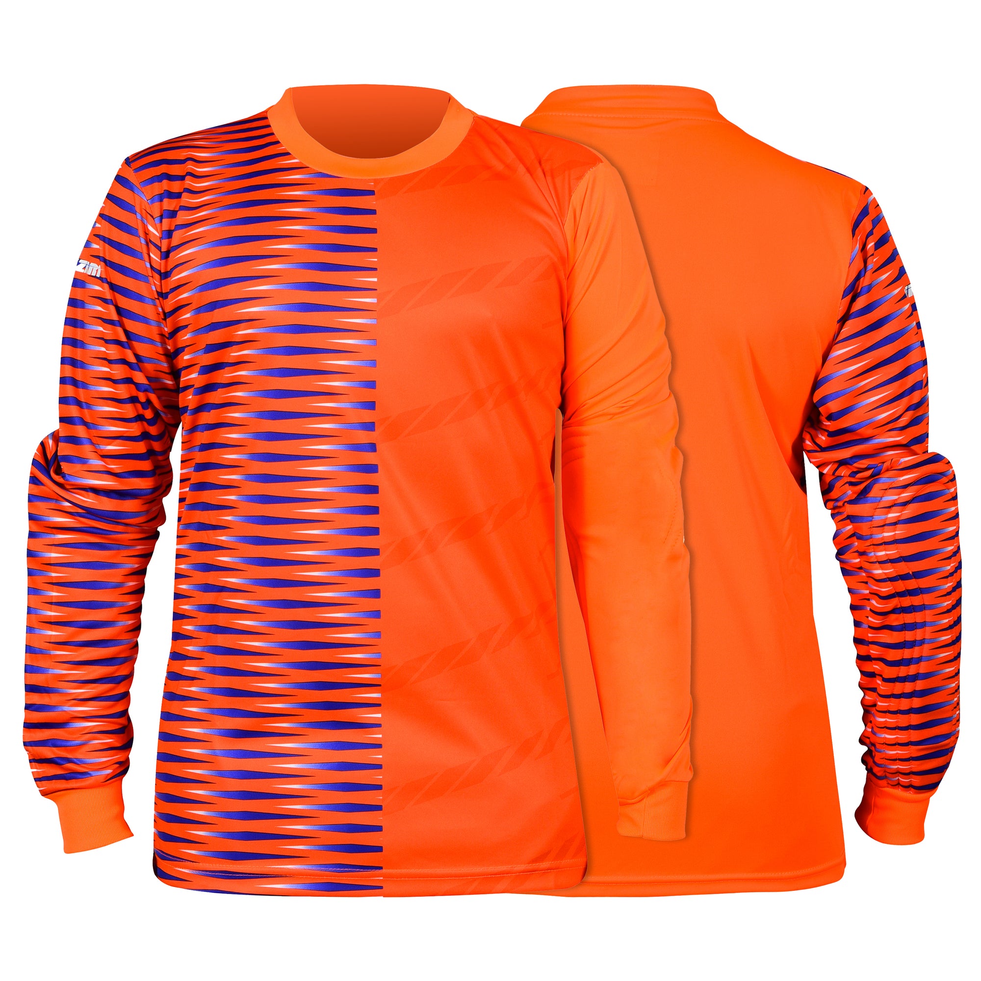 Portola Goalkeeper Jersey - Orange/Royal/Silver - Vizari Sports