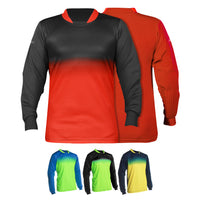 Vallejo Goalkeeper Jersey with Padded Elbows – Orange/Black