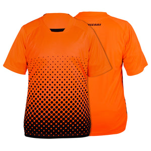 Ventura Short Sleeve Goalkeeping Jersey-Orange/Black