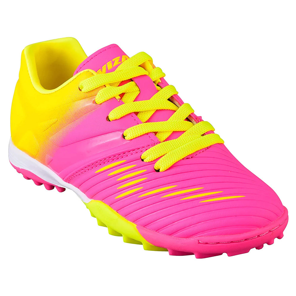 Liga Turf Soccer Shoes - Pink/Yellow - Vizari Sports