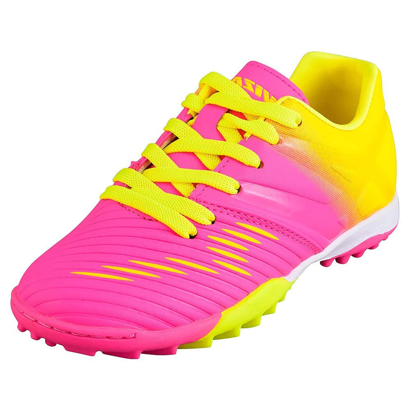 Liga Turf Soccer Shoes - Pink/Yellow - Vizari Sports