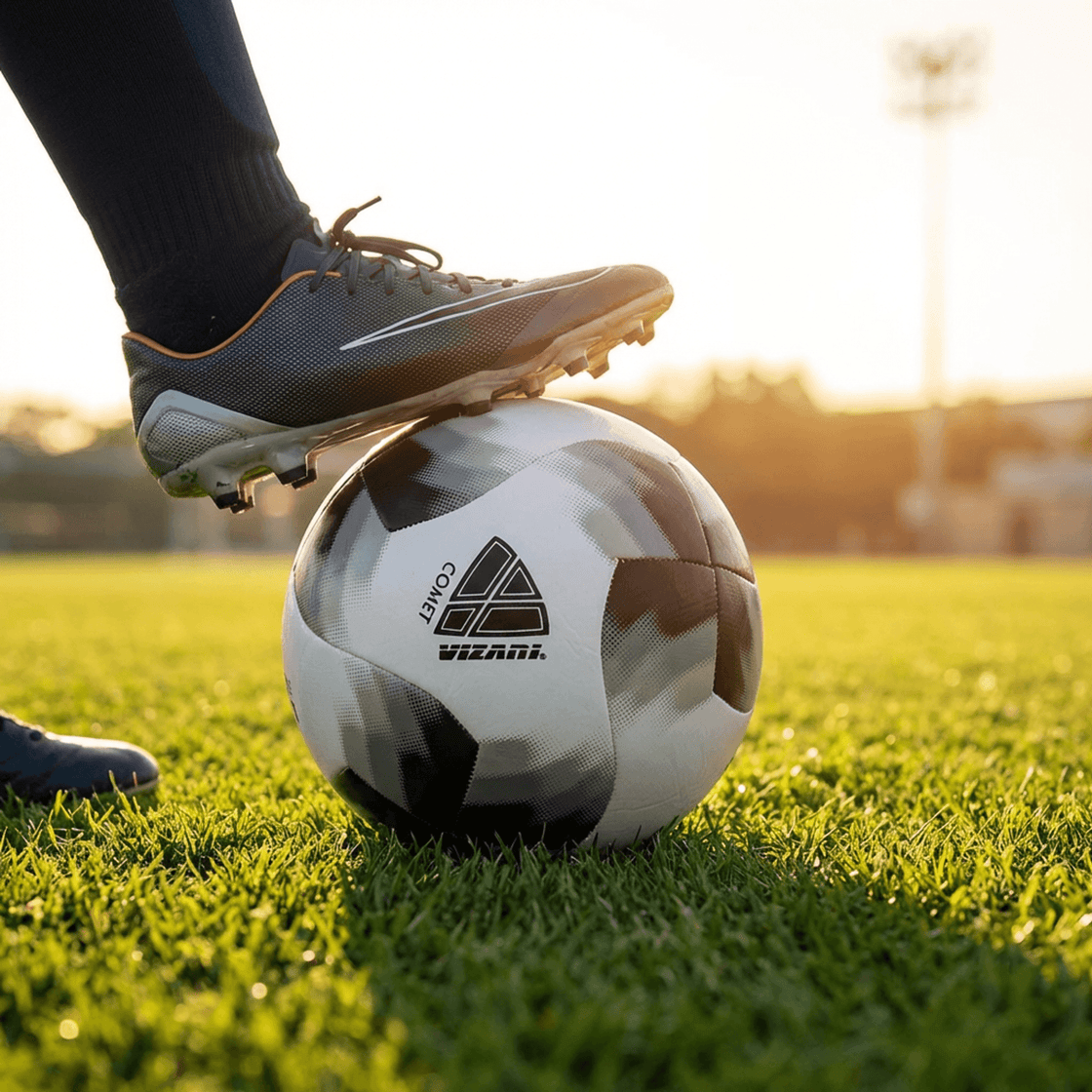 Comet Soccer Ball - Black