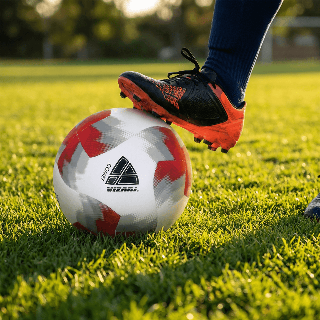 Comet Soccer Ball - Red