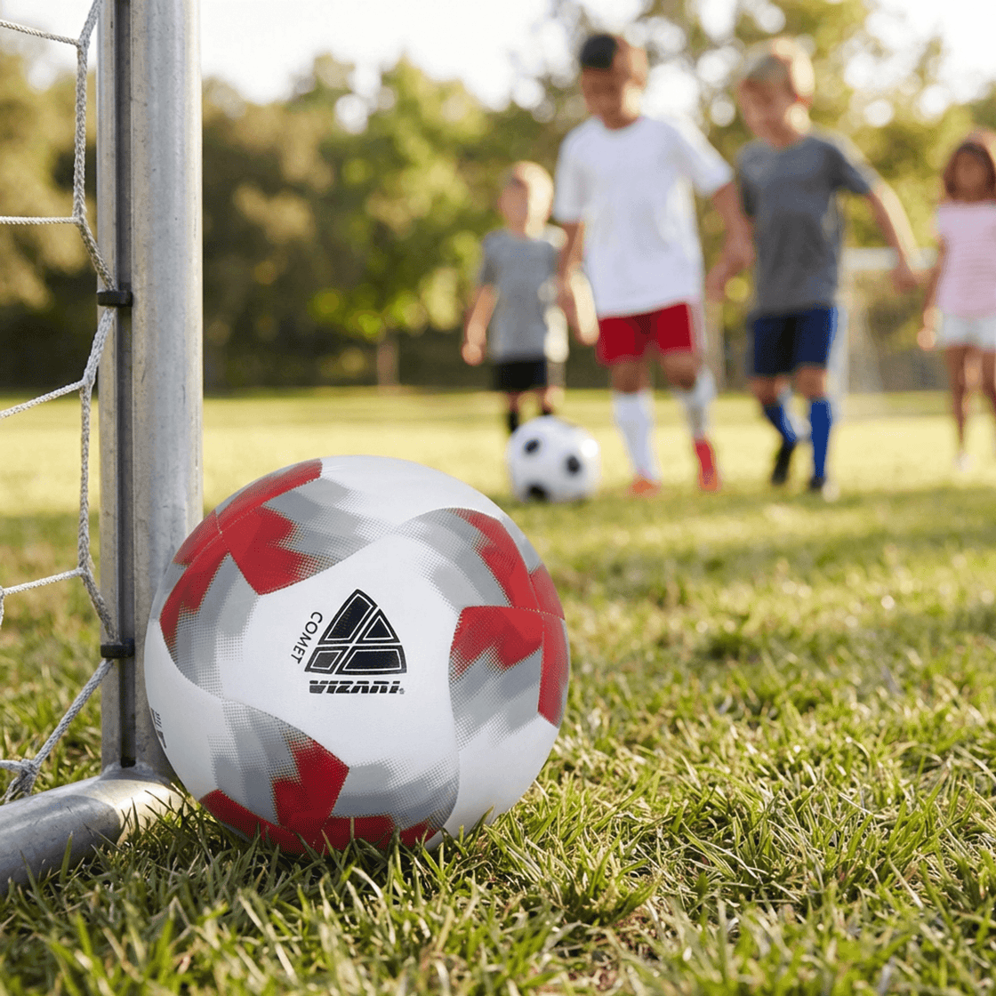 Comet Soccer Ball - Red