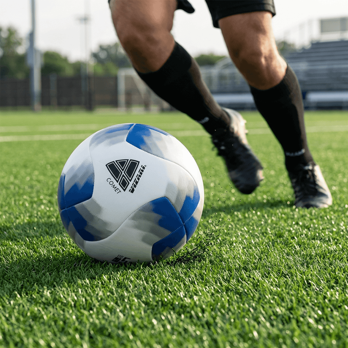 Comet Soccer Ball - Blue