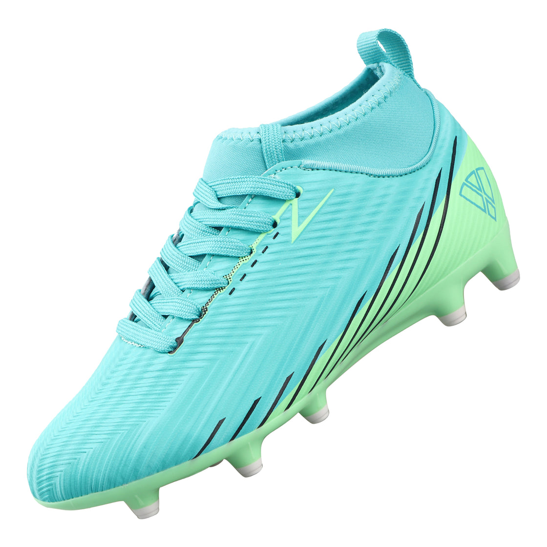Tesoro Firm Ground Mid-Cut Soccer Shoes - Aqua/Mint - Vizari Sports