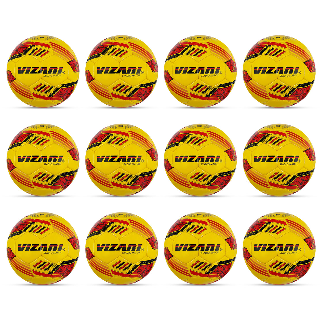 Stadio Match NFHS Soccer Ball-Yellow - Vizari Sports