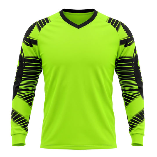 Vizari Revolution Soccer Goalkeeper Jersey - Green/BlacK