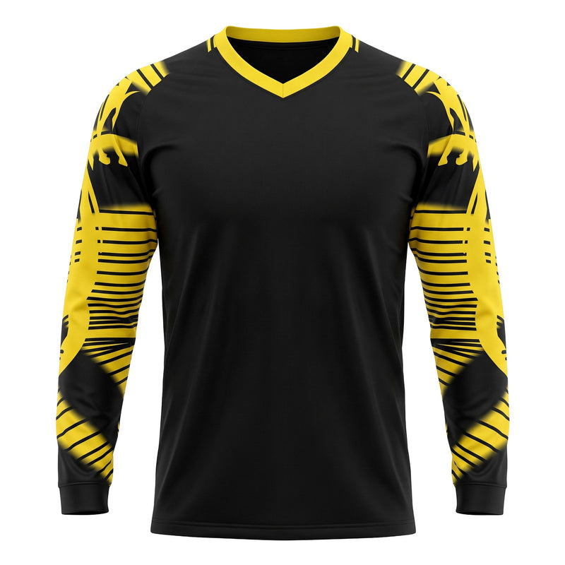 Revolution Soccer Goalkeeper Jersey - Black/Yellow