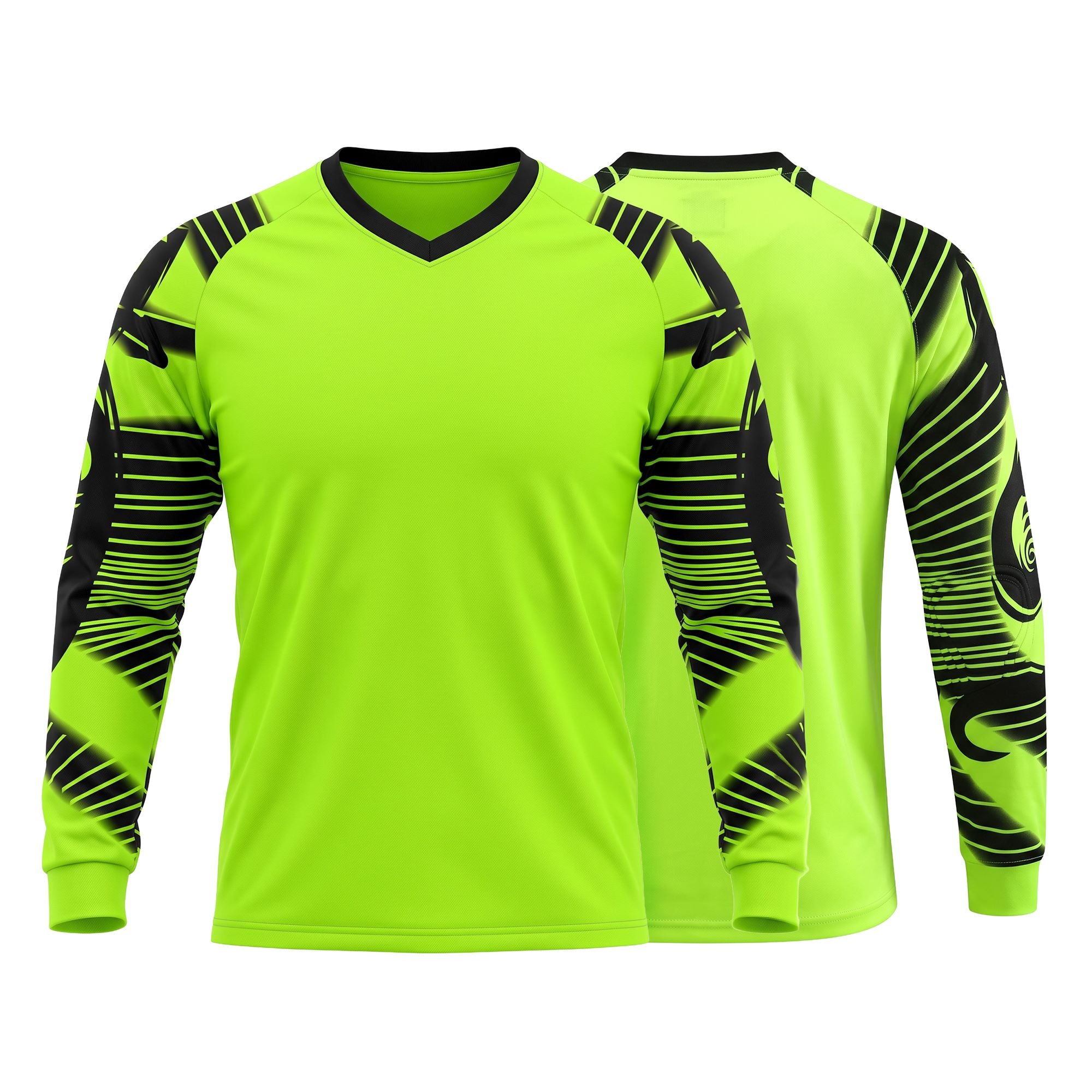 Vizari Revolution Soccer Goalkeeper Jersey - Green/BlacK – Vizari