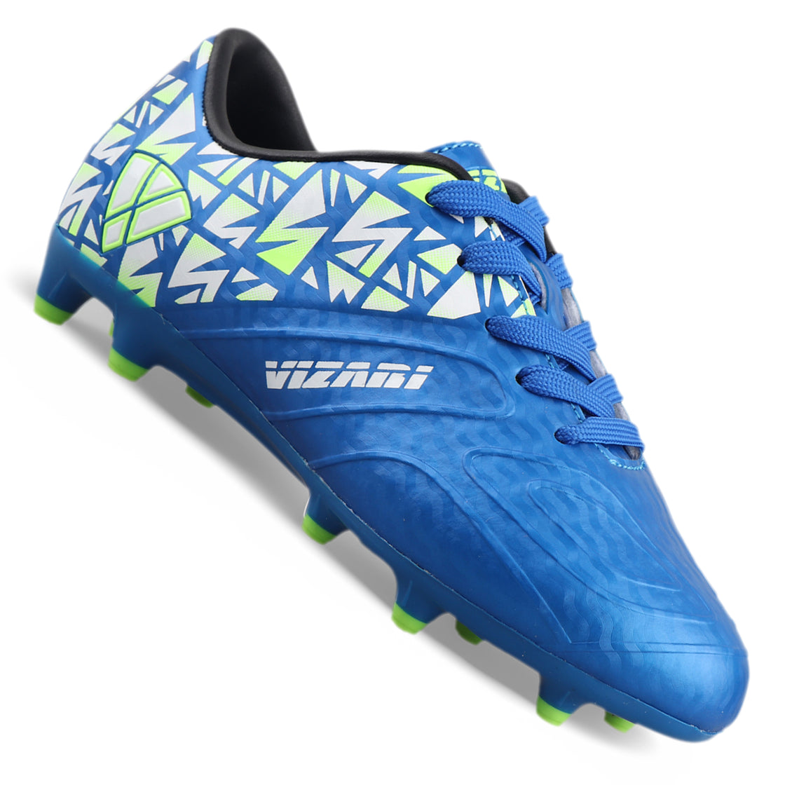 Pismo Junior Firm Ground Soccer Cleats - Blue - Vizari Sports