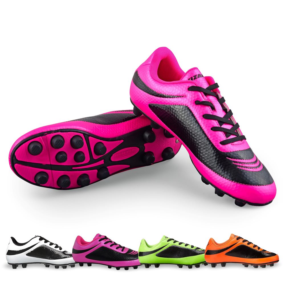 Infinity Firm Ground Soccer Shoes -Pink/Black - Vizari Sports