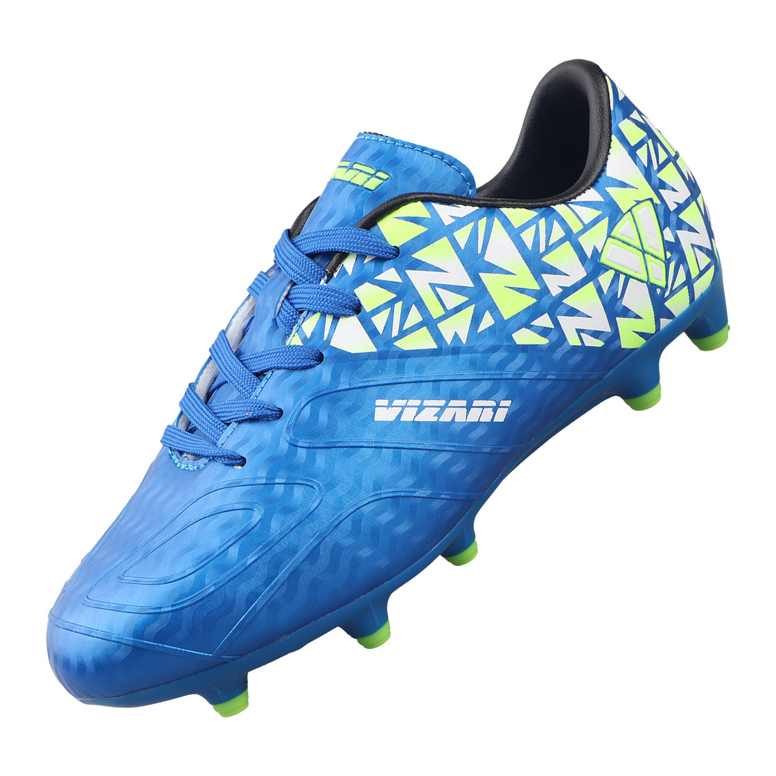 Pismo Junior Firm Ground Soccer Cleats - Blue - Vizari Sports