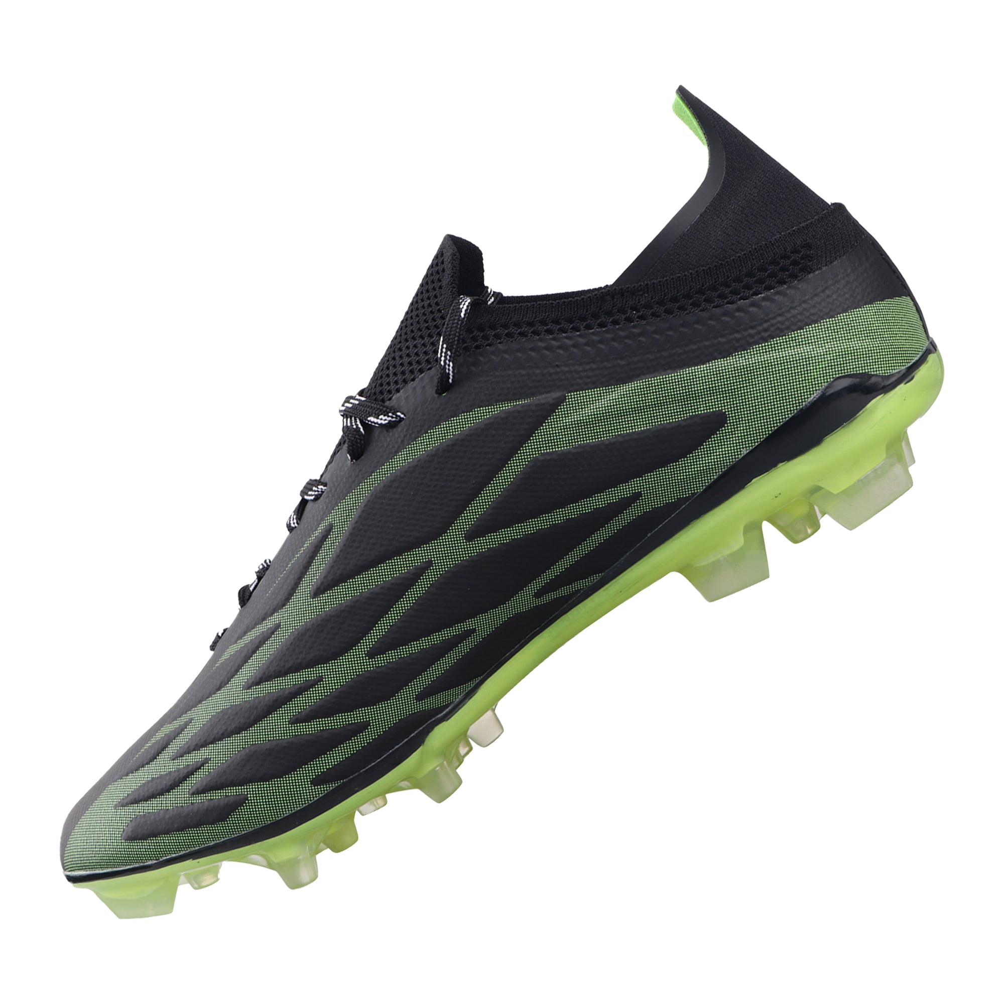 Provo Adult Firm Ground Soccer Cleats - Black/Lime - Vizari Sports