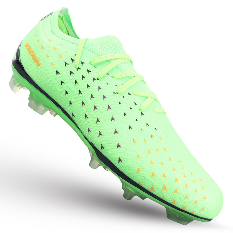 Tioga Adult Firm Ground Soccer Cleats - Lime - Vizari Sports