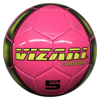 Vizari Cordoba USA Soccer Ball – Pink (Sizes 3, 4 & 5)