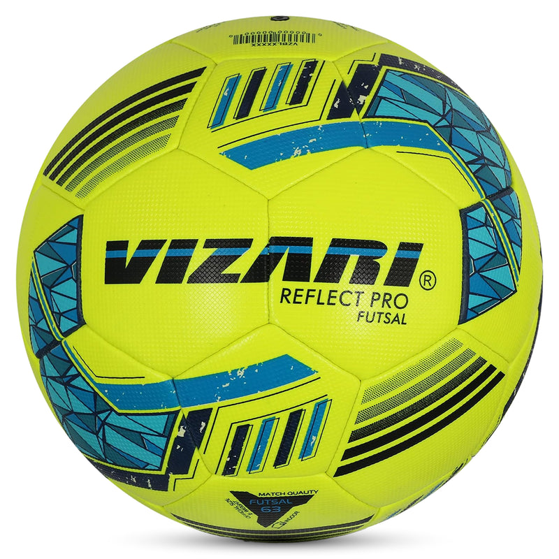 Reflect Pro Premium Indoor Soccer Ball - Lime Yellow - Vizari Sports