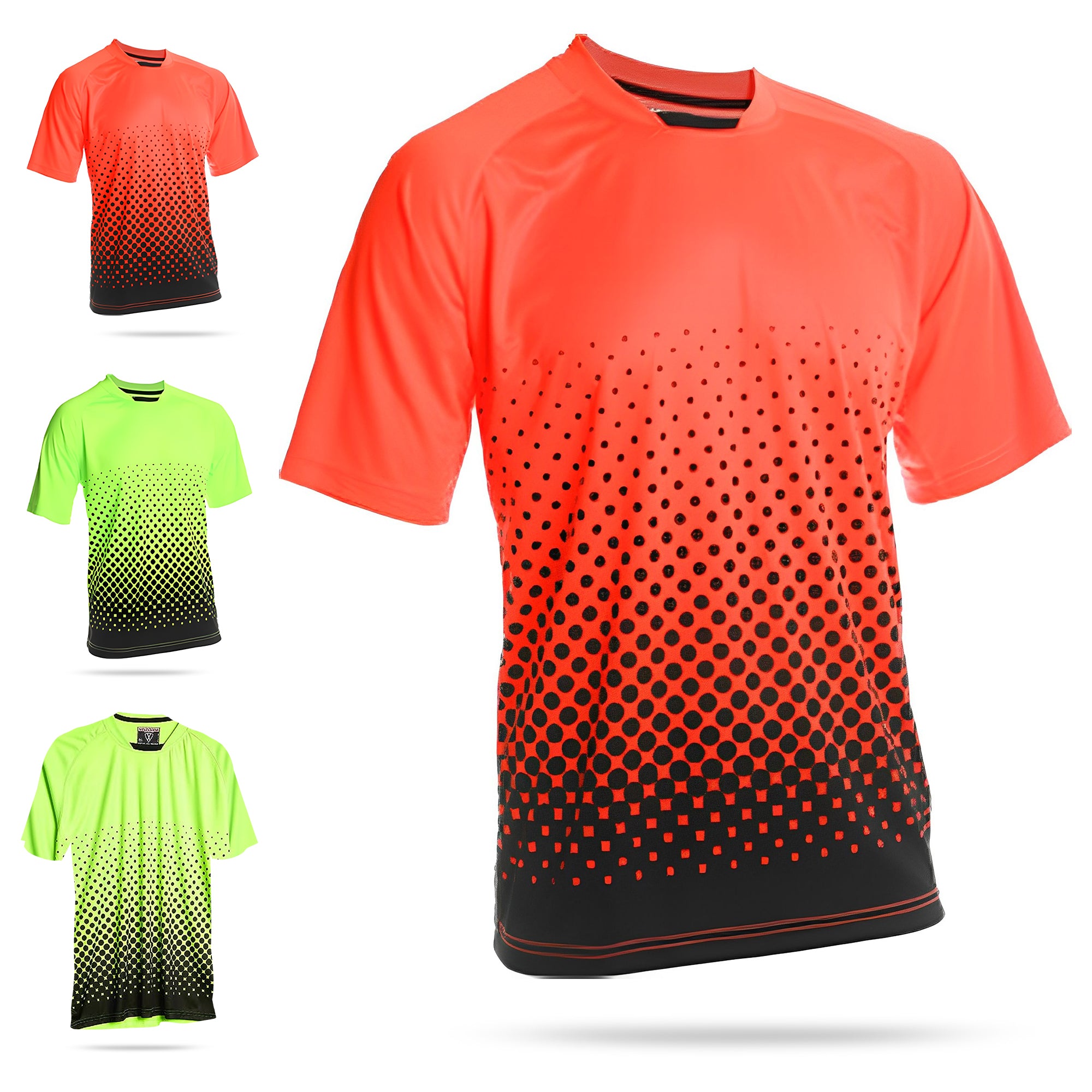 Ventura Short Sleeve Goalkeeping Jersey-Orange/Black