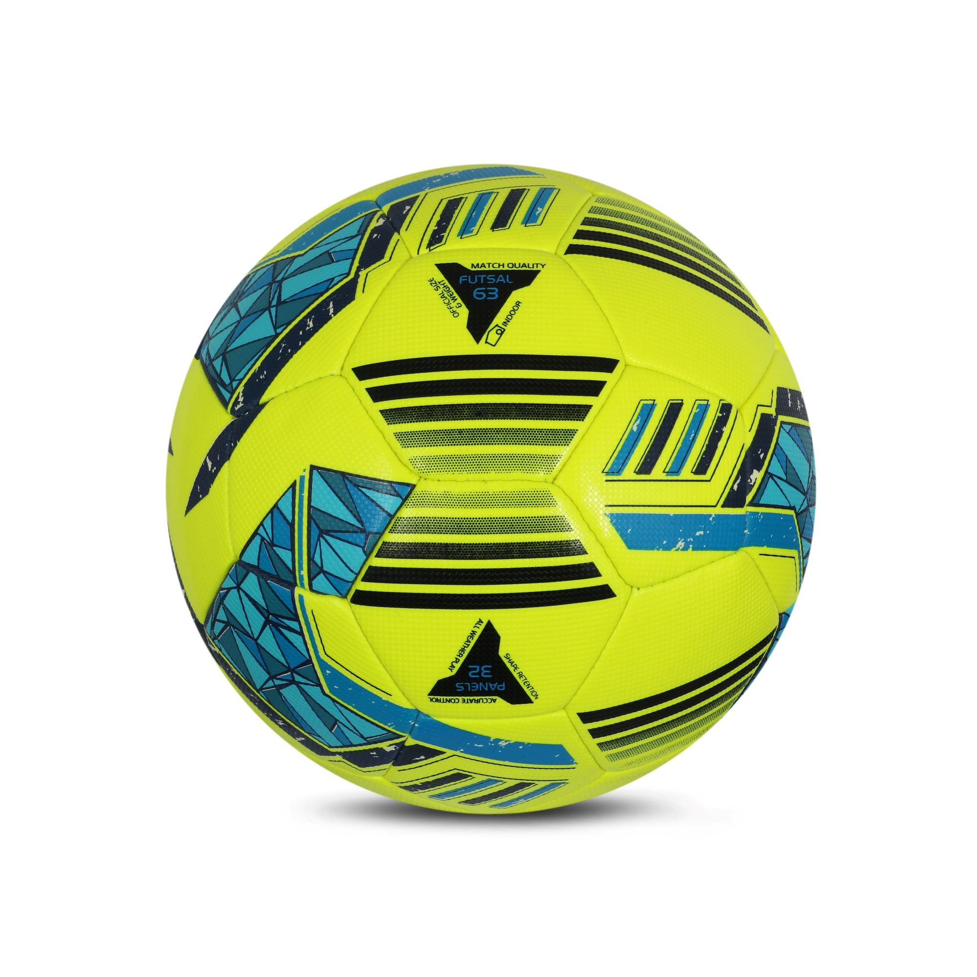 Reflect Pro Premium Indoor Soccer Ball-Lime Yellow