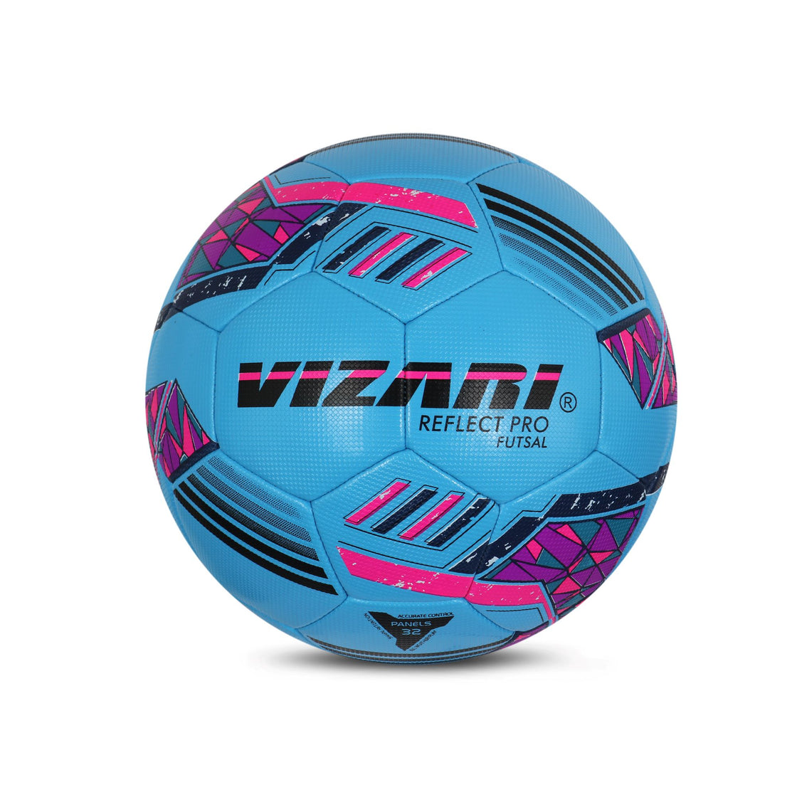 Reflect Pro Premium Indoor Soccer Ball-Sky Blue - Vizari Sports