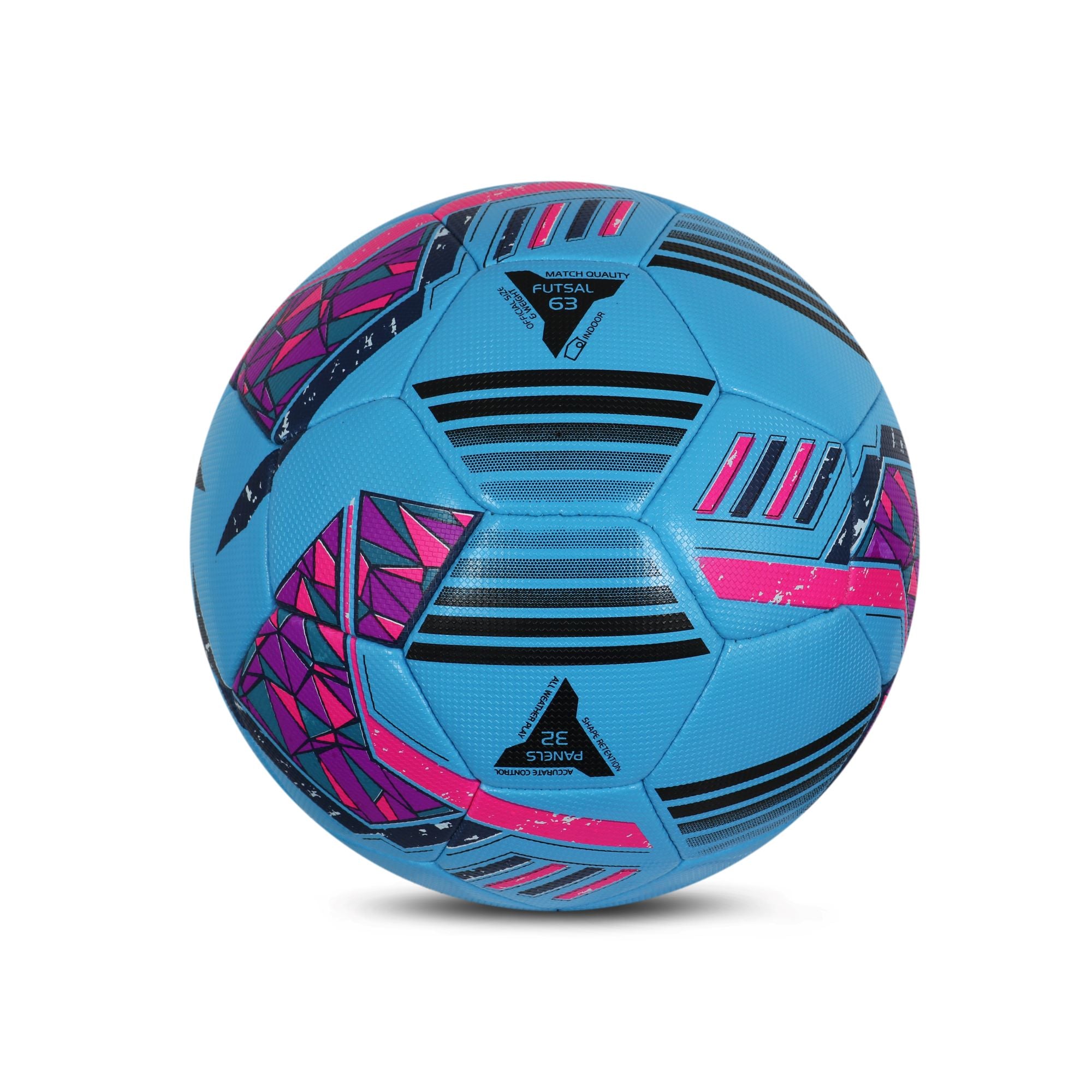 Reflect Pro Premium Indoor Soccer Ball-Sky Blue