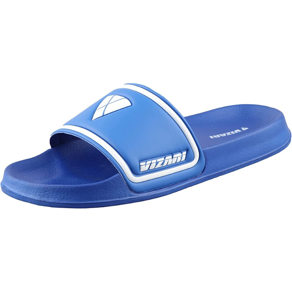 Adult Soccer Slide Sandals-Blue