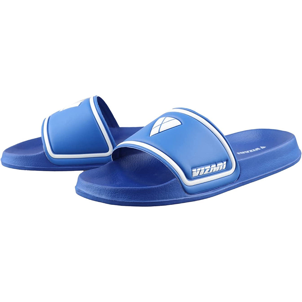 Youth Soccer Slide Sandals-Blue - Vizari Sports