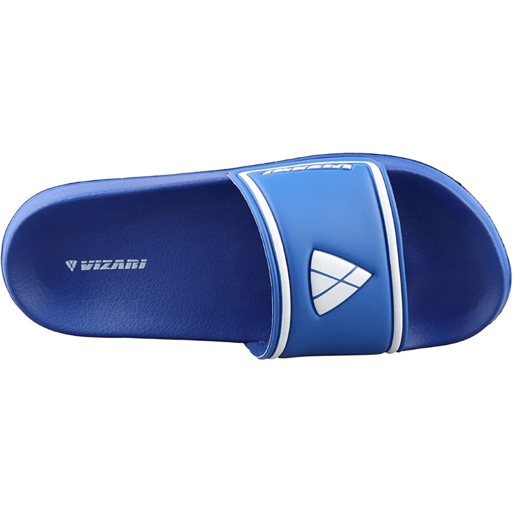 Youth Soccer Slide Sandals-Blue - Vizari Sports