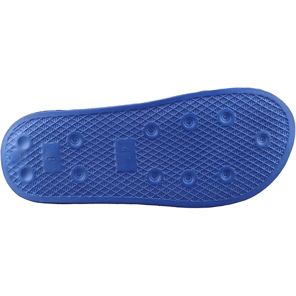 Adult Soccer Slide Sandals - Blue