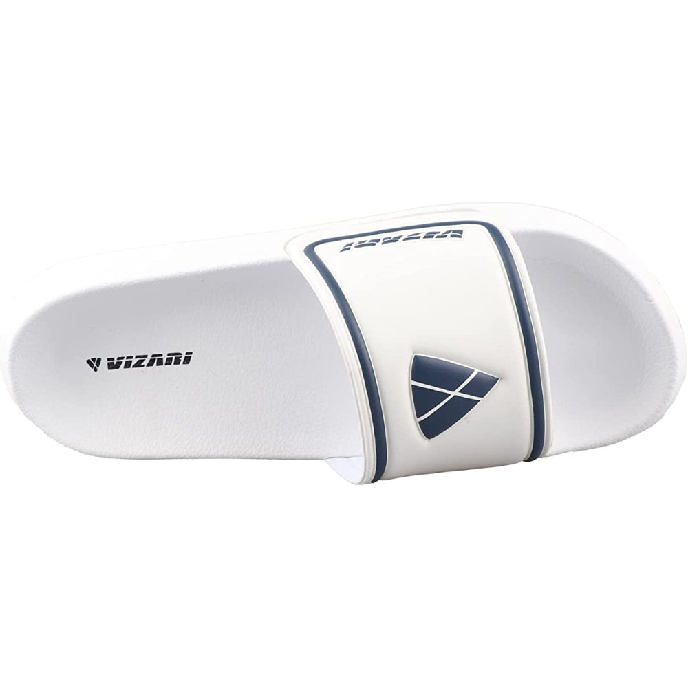 Adult Soccer Slide Sandals - White