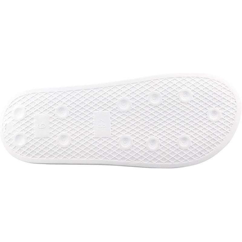 Adult Soccer Slide Sandals - White - Vizari Sports
