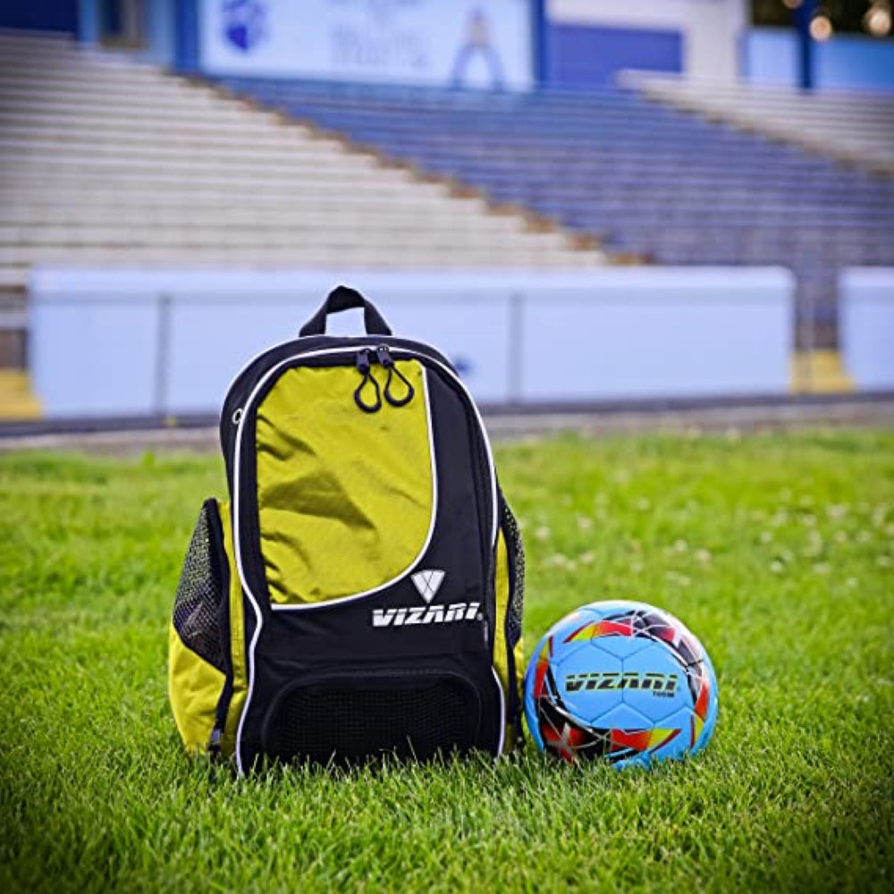Solano Soccer Sport Backpack - Neon Yellow