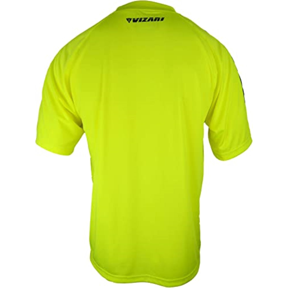 Vizari Ventura Short Sleeve Goalkeeper Jersey Neon Orange Black Size Small