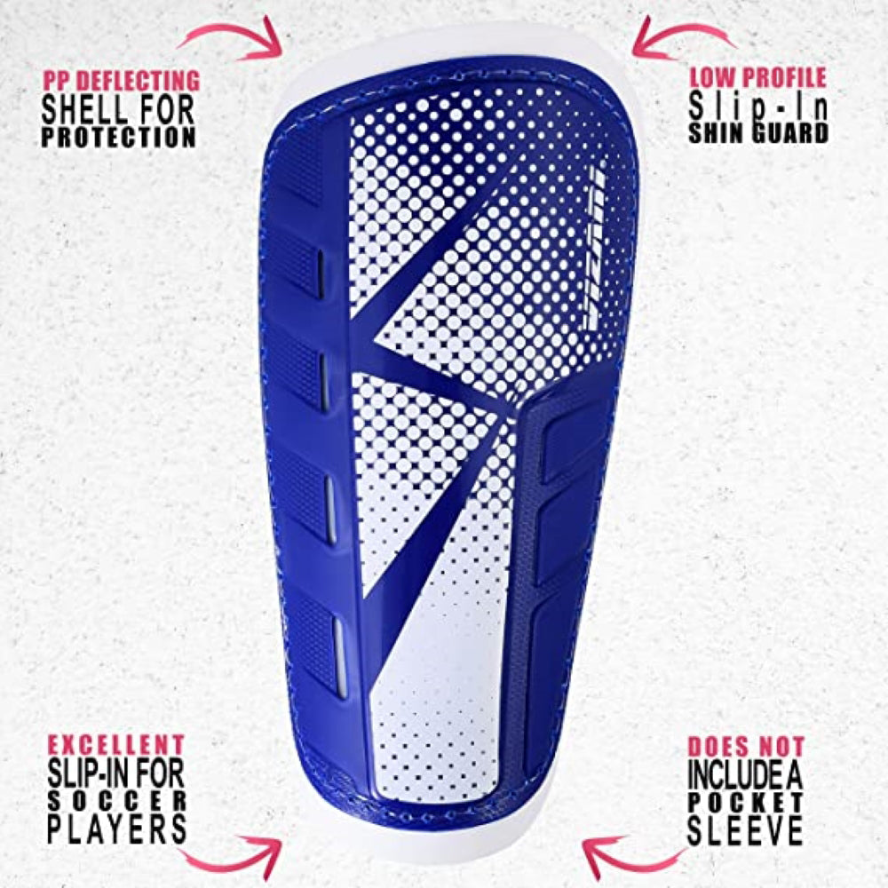 Vector Soccer Shin Guard-Blue - Vizari Sports