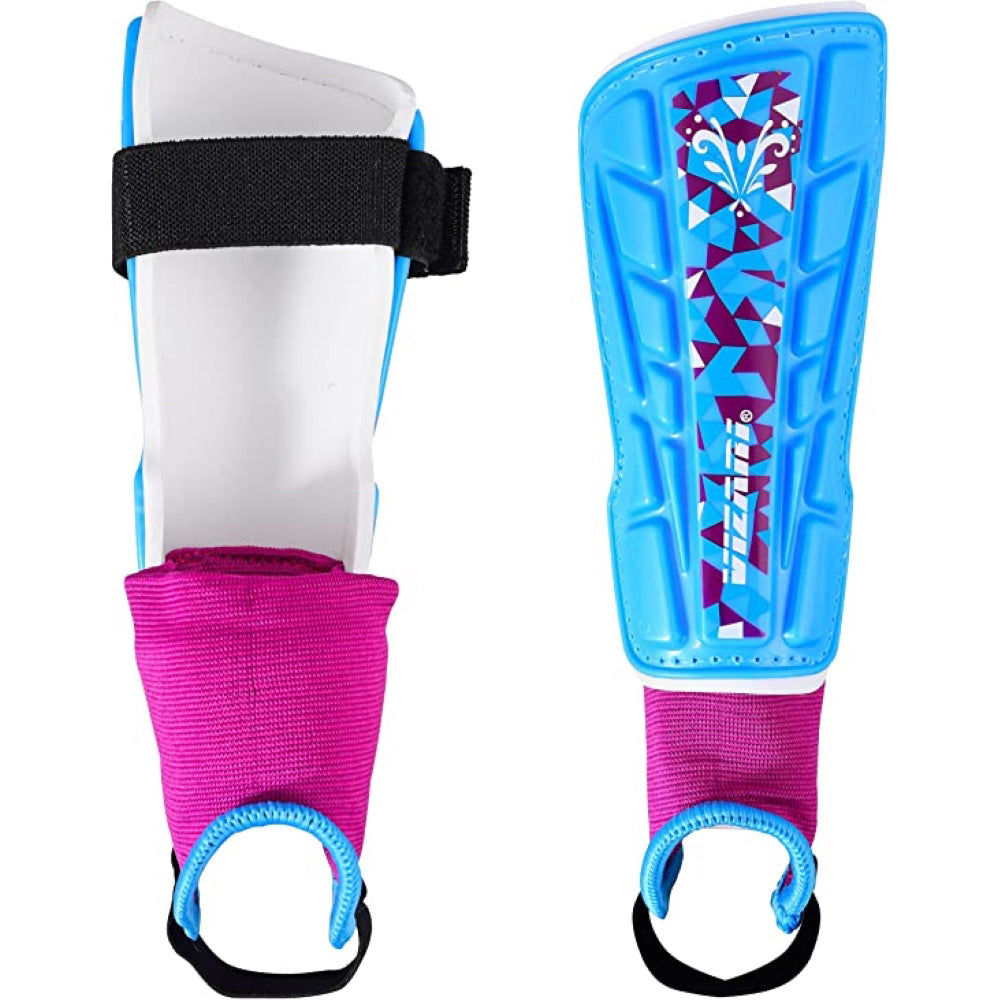 Frost Soccer Shin Guard-Blue/Maroon