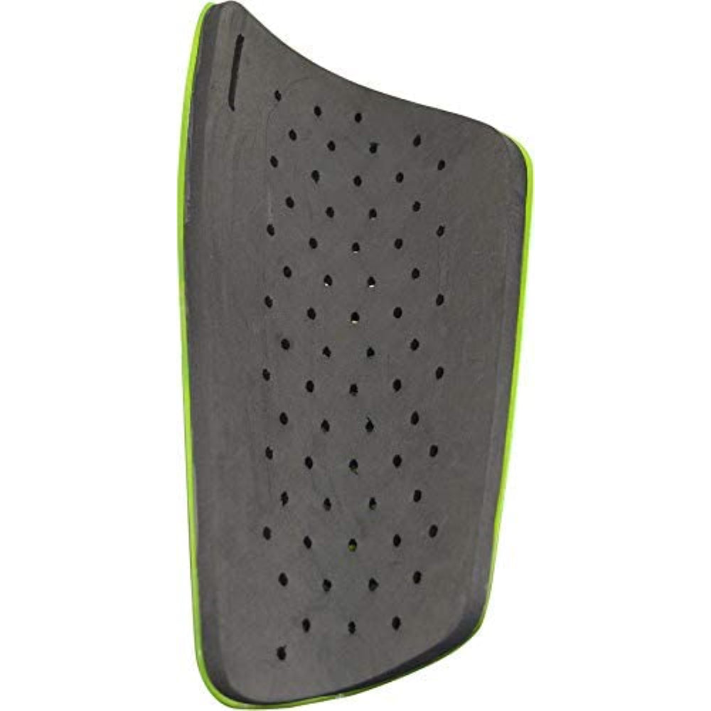 Atletico Soccer Shin Guard with Compression Pocket Sleeve - Green/Grey
