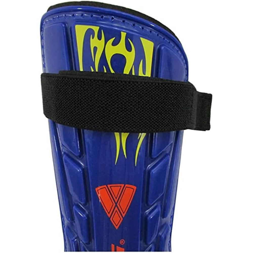Blaze Soccer Shin Guard-Blue/Orange - Vizari Sports