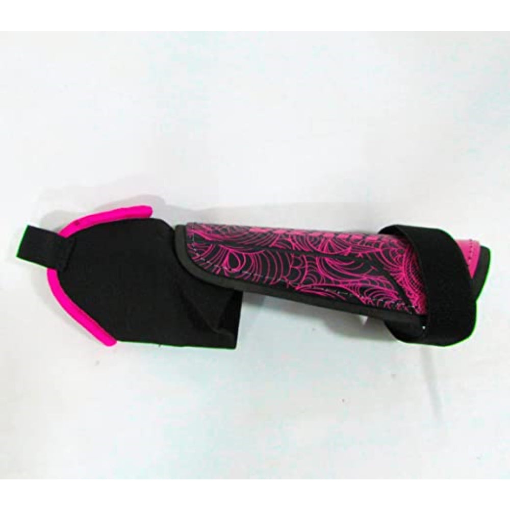 Cali Soccer Shin Guard with Ankle Protection-Pink/Black - Vizari Sports