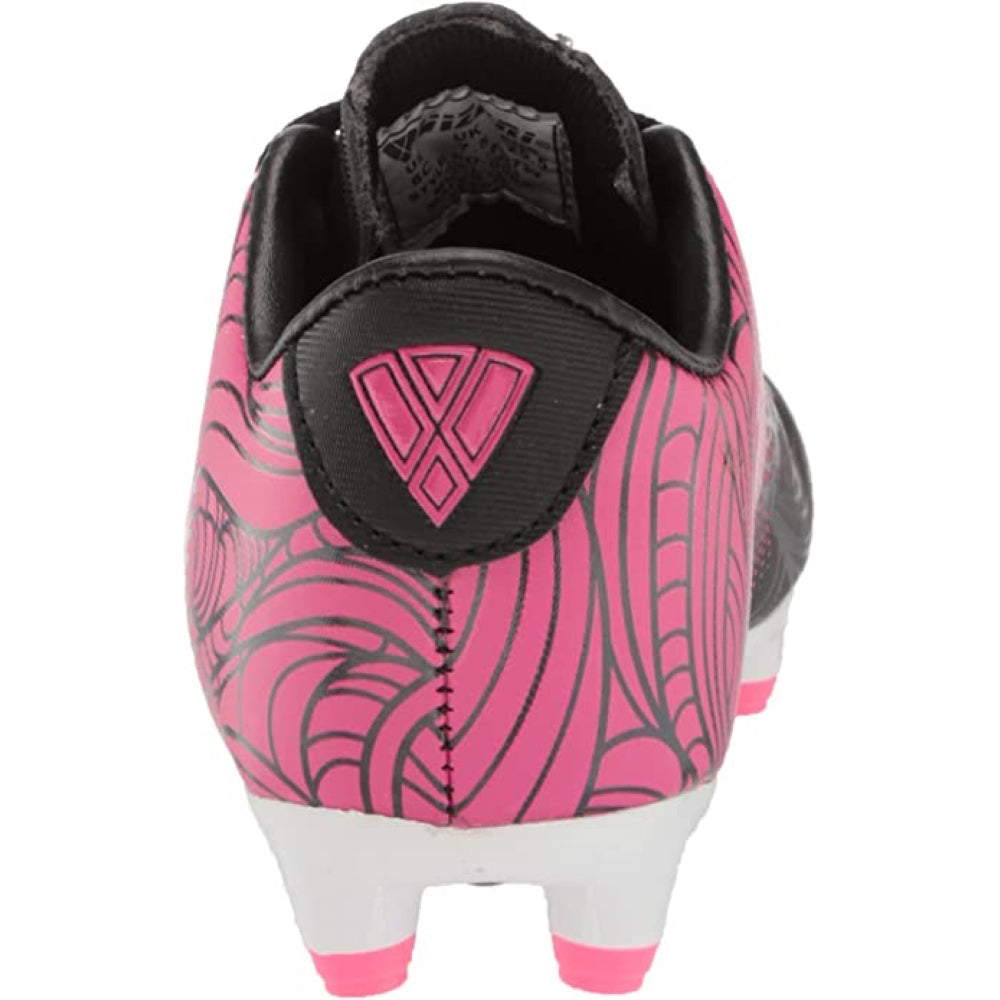 Cali Firm Ground Soccer Shoes -Black/Pink - Vizari Sports